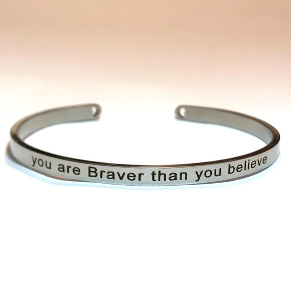 Inspirational Cuff Bracelet - Picture 1 of 6